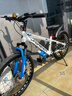 永久（FOREVER）儿童自行车变速山地车中小学生男女6-15岁赛车青少年 蓝白色 22寸 实拍图