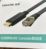 山泽Console调试线3米 USB转RJ45控制串口线交换机配置转换线适用华为腾达TP-LINK小米中兴路由器 UR04 实拍图