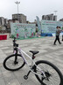 千里达（TRINX）M985山地自行车禧玛诺21速油压碟刹男女学生成人通勤上学上班单车 M985PRO-东韵紫 24速 27.5*15寸 推荐:150-170cm左右 实拍图