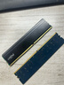 光威（Gloway）64GB(32GBx2) DDR4 3600 台式机内存条 龙武 马甲条 海力士CJR CL18 深空银 实拍图