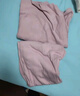 红豆内衣女纯棉秋衣秋裤女打底圆领薄款情侣保暖内衣 浅粉 实拍图
