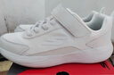 Skechers斯凯奇儿童鞋运动鞋透气四季男女童鞋中大童跑步鞋小白鞋405315L 【透气款】女童-白色/WHT 37 实拍图