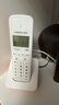 中诺数字无绳电话机座机单机中文菜单子母机无线座机插电话线使用固话机W158橙色 实拍图