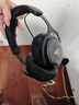 觅声白羊座游戏耳机头戴式有线带麦电竞专用电脑耳麦三角洲行动3.5/usb接口虚拟7.1音效声卡降噪麦克风 3.5mm接口曜石黑-赠迷你声卡+耳机支架 实拍图