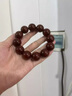 蔓笙真品小叶紫檀手串男士老料檀香木质佛珠手链女念珠文玩手把件礼物 20mm 实拍图