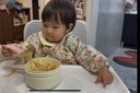 COOKSS儿童勺子元宝勺学吃饭316不锈钢叉勺弯头硅胶短柄训练辅食勺粉 实拍图