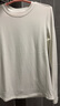 拇指白小T热力加厚加绒长袖T恤秋冬新款保暖百搭打底衫 女款白色 L 实拍图