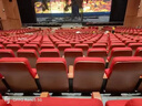 礼堂椅多功能报告厅座椅厂家供应阶梯教室连排椅影剧院椅带小桌板 红色款式定制咨询 实拍图