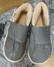京东京造【防水两穿】棉拖鞋包脚秋冬保暖棉拖鞋女士卡其色40-41JZ-2434 实拍图