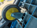 新越昌晖中型承重轮工业脚轮TPR轻音推车轮子 5寸万向轮承重300斤JL-5HW 实拍图