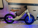 乐卡（Lecoco）儿童平衡滑步车2-6岁丝绒摩卡搭配护具四件奶白咖 实拍图