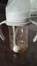 贝亲（Pigeon）自然离乳 PPSU重力球吸管双把手奶瓶 240mL  6月+ AA252 实拍图
