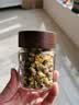 高硼硅密封玻璃罐螺纹相思木盖茶叶罐防潮储存便携收纳花茶罐 小口径茶叶密封罐6.5*9 180ml 1个 实拍图