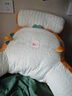 京严床头靠枕靠背床上趴睡枕靠背垫软包床靠腰垫护腰靠垫抱枕沙发枕头 舒适透气【土司+枕头】乳胶层 70cm*50cm*20cm 含枕芯 成人款（超大号）可拆洗 实拍图