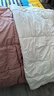 水星家纺被子羊毛被100%纯羊毛被子春秋被秋冬被子被芯150x210cm约3.8斤 实拍图