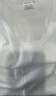 红豆居家（Hodohome）男士纯棉无袖背心四季打底内搭基础汗衫男 白色 2XL 180/105  实拍图