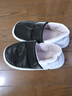安尚芬包根大码棉拖鞋男秋冬加厚全包情侣保暖居家舒适厚底防滑毛毛拖鞋 浅灰【保暖加强3.0版】 42-43 适合40-41 实拍图