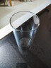FLUMOT德国透明玻璃杯咖啡牛奶泡茶喝水杯子带刻度早餐家用耐温 高鹏硅透明刻度杯300ml 实拍图