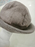 笙格儿 帽子女冬季中老年保暖兔毛帽老年人毛线帽围巾冬季送妈妈的生日礼物加绒针织帽 卡其 单个帽子 均码 实拍图
