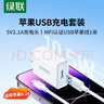 绿联 5v2a充电套装 内含5v2a充电头+MFi认证USB数据线1米USB to Lightning 实拍图