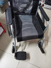 衡互邦 轮椅折叠带坐便 全躺老人便携旅行轻便手动 轮椅车 灰色普通款【SYIV75-RS-002】 实拍图