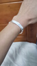 云金丽银手镯999足银男士款经典光面情侣手镯开口银镯子送男友生日礼物 实拍图