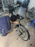 火星翼自行车男女式单变速轻便男成年人代步通勤上班学生复古公主单车 低梁-黑色-豪华版 充气胎26寸 实拍图