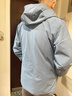 KOLON SPORT/可隆软壳三合一夹克 男子防泼水防风户外冲锋衣2级 LHJK5WNT17-BU 蓝色 【软壳内胆】 XL 180/100A 实拍图