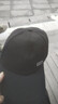 【热巴同款】加大棒球帽帽子男女大头围显脸小春夏字母百搭棒球帽 侧标-黑色【1顶】 实拍图
