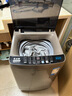 志高（CHIGO）全自动洗衣机 家用小型波轮 洗脱一体机大容量 公寓宿舍出租房 10KG咖啡金【蓝光洗护+风干洁桶+强电机】 实拍图