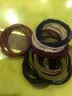 烨翡俪20根四股高弹力皮筋头绳女发圈扎头发耐用发绳韩版简约发饰多色 实拍图