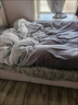 海澜之家（HLA）牛奶绒四件套防静电高端双面亲肤珊瑚绒床单被套简约风床品套件 渐变风暮雪 四件套 2.3*2.5m 床单款 被套2.2*2.4m 实拍图
