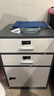 钢制矮柜办公室桌下带抽屉储物小活动柜子资料柜带锁文件柜铁皮柜 高650灰白二抽一门密码款 0.8mm 实拍图
