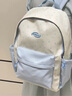 卡汐沐 书包女初高中生大容量双肩包可爱清新撞色背包百搭轻便旅游背包 蓝色【送月亮挂件】 实拍图