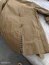 秋水伊人设计感风衣春新款中长款高级感小个子风衣外套女 棕色 L 实拍图