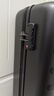 90分行李箱20英寸莱茵河经典款商务可登机拉杆箱旅行箱密码箱箱子黑色 实拍图