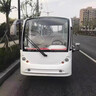 电动观光车四轮11座14座燃油封闭式全包围售楼处看房车景区点游乐场公园校内旅游览电瓶摆渡接驳车 14座敞篷顶配 实拍图