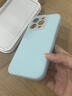 鱼非渔新款苹果16promax手机壳液态硅胶iphone17保护套全包防摔12高级感女款网红15pro软壳果冻纯色plus 婴儿蓝[果冻液态硅胶|高品质]送个性贴纸 iPhone 16pro 实拍图