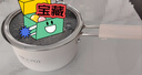 小熊（Bear）316L不锈钢奶锅婴儿宝宝辅食锅陶瓷小奶锅汤锅加厚16cm JG020-P01 实拍图