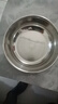 【不锈钢】和面盆厨房烘焙家用火锅盆洗菜打蛋汤锅盆醒面盆料理盆 32cm【热卖款】不锈钢 和面盆 实拍图