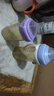 HEGEN海格恩奶瓶瓶领套装奶瓶盖通用一体化多功能宽口径进口奶瓶配件 紫色 实拍图