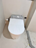 希箭（HOROW）无棱陶瓷轻智能马桶轻音冲抗菌釉面脚感翻圈千次泡沫盾无水压BF20 BF20-无棱陶瓷千次泡沫翻圈翻盖 坑距是395以上选400 400mm 实拍图