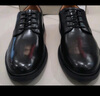 Clarks其乐泰顿系列男士德比鞋布洛克正装商务舒适皮鞋男 黑色 261103508 （加宽楦） 41 实拍图