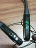 CCTV推荐】华为适配蓝牙耳机百万热销柏林之声2025新款降噪挂脖式无线运动超长续航大容量待机防水 升级版-高雅黑【超重低音+狂甩不掉】三年质保】 实拍图