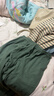 红豆居家（Hodohome）儿童秋衣秋裤男童纯棉保暖内衣套装中大童男孩睡衣129湖绿色165 实拍图