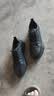 戈耐休闲皮鞋男款真皮加绒保暖棉鞋运动板鞋男士休闲鞋男生潮鞋子男鞋 黑色 加绒 冬季保暖二棉鞋 42 (260mm) 实拍图