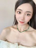 abyb charming四重奏串珠项链女可叠戴颈链孔雀石情人节送女友老婆生日礼物 四重奏 项链 （孔雀绿） 实拍图