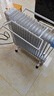 美的（Midea）【强劲热力】电热油汀/取暖器家用/加热电暖器/17片电暖气片/立式加热器大面积加湿恒温 HYW30GW 实拍图