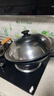 典匠 铁锅炒锅无涂层铸铁锅具 加大双耳圆底炒锅燃气灶炒菜锅少油烟 加大加深炒锅（38-808） 38cm 实拍图