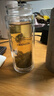 希诺双层玻璃杯男家用商务办公泡茶杯子过滤车载水杯XN-9301 265mL 实拍图